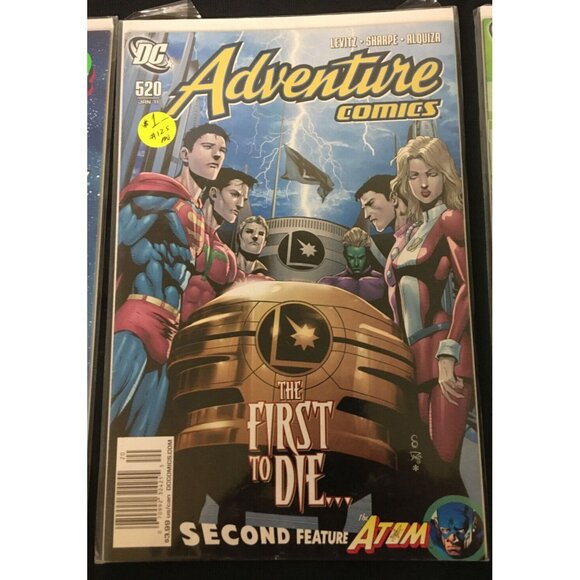 DC Comics Mixed Lot of 8 Adventure Comics & Blackest Night Circa 2008-2010 - Picture 4 of 10